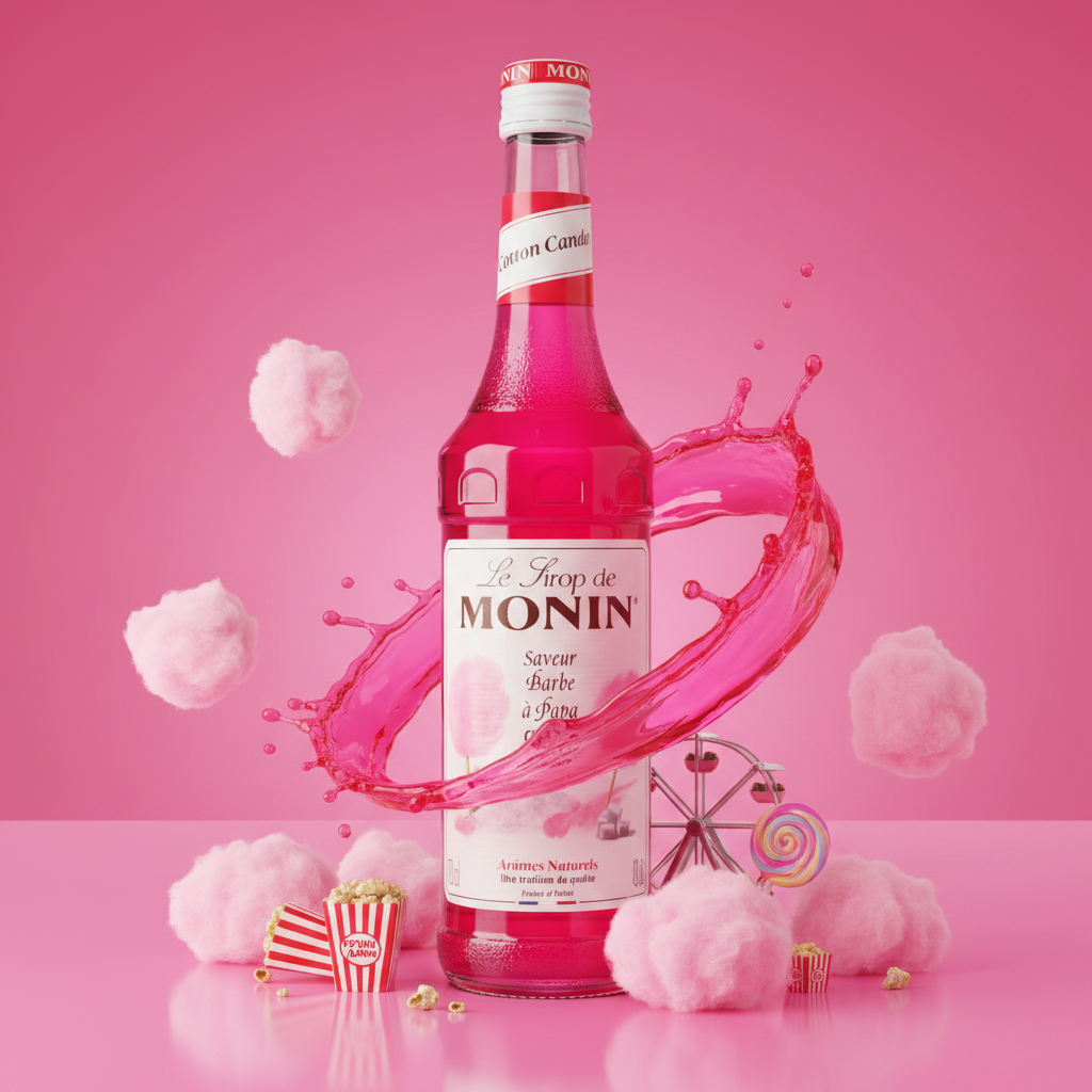 Sirop Monin barbe a papa  70 cl