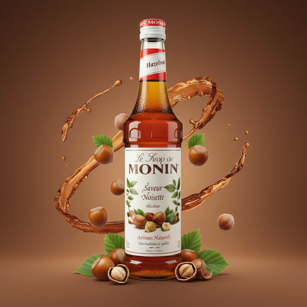 Sirop Monin  noisette 70 cl