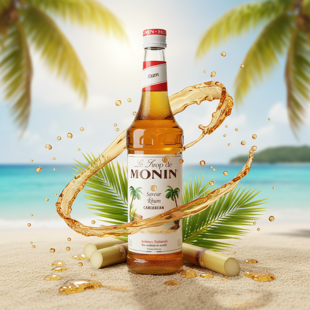 Sirop Monin rhum 70 cl