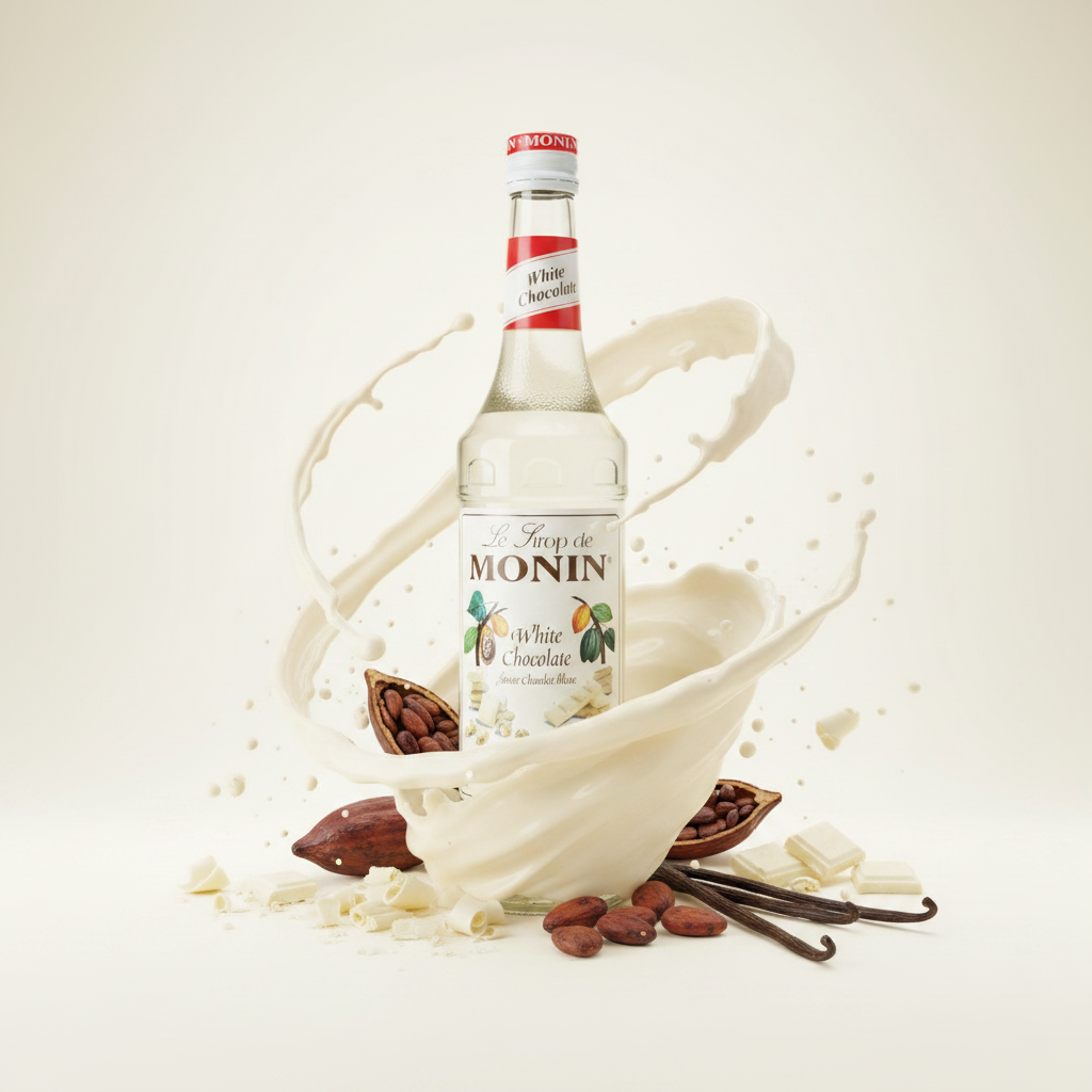Sirop Monin chocolat blanc 70 cl