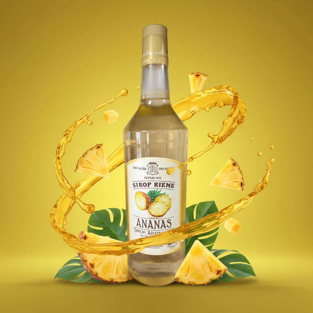 Sirop Rième ananas 1L