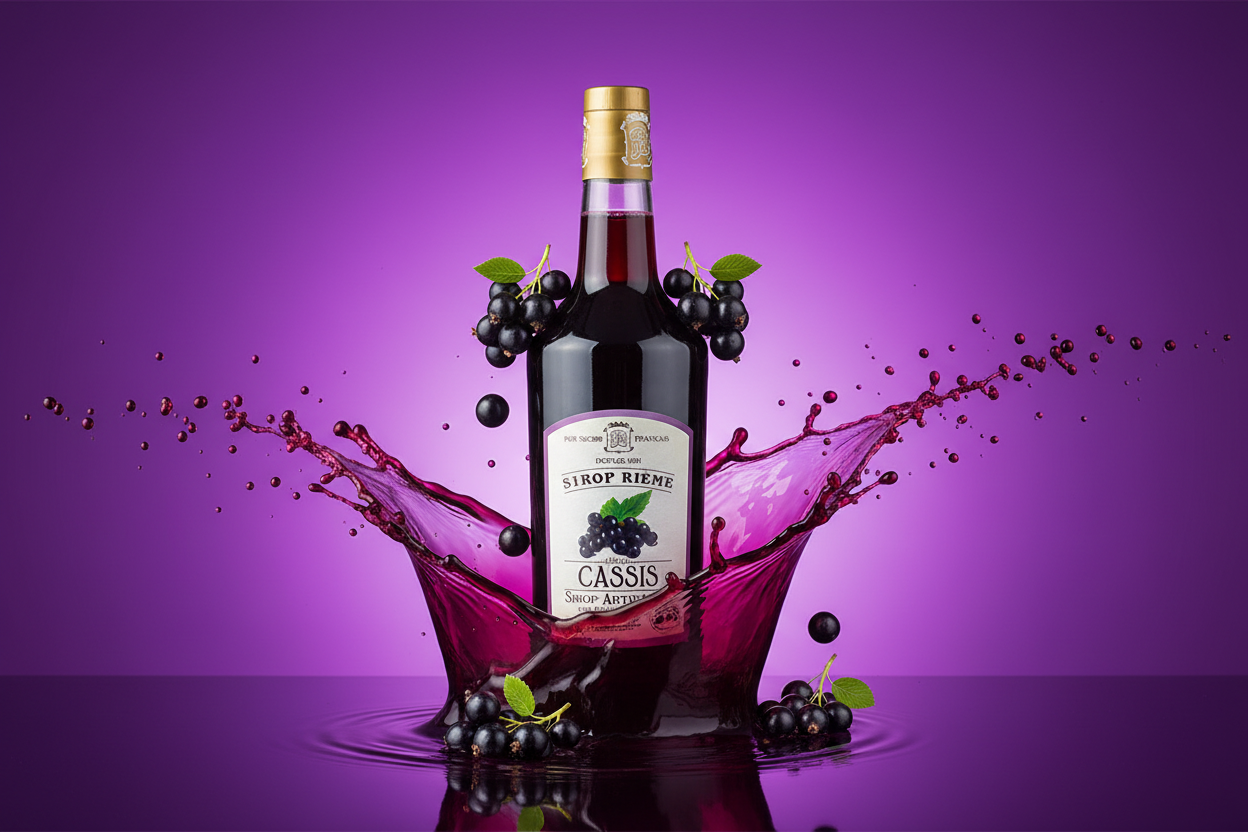 Sirop Rième cassis 1L